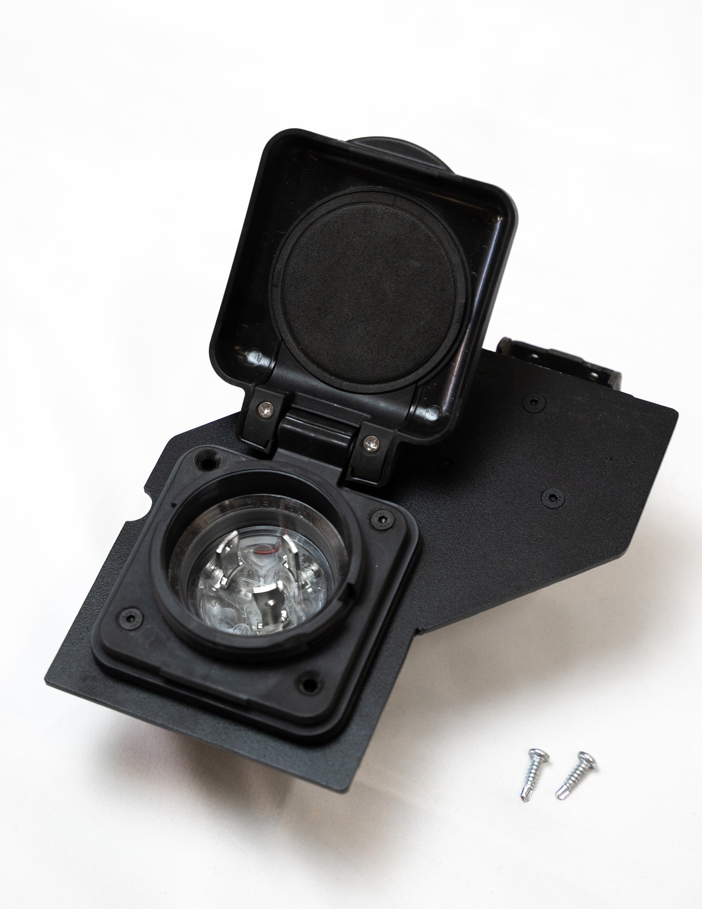 Shore Power Flip Down Bracket only
