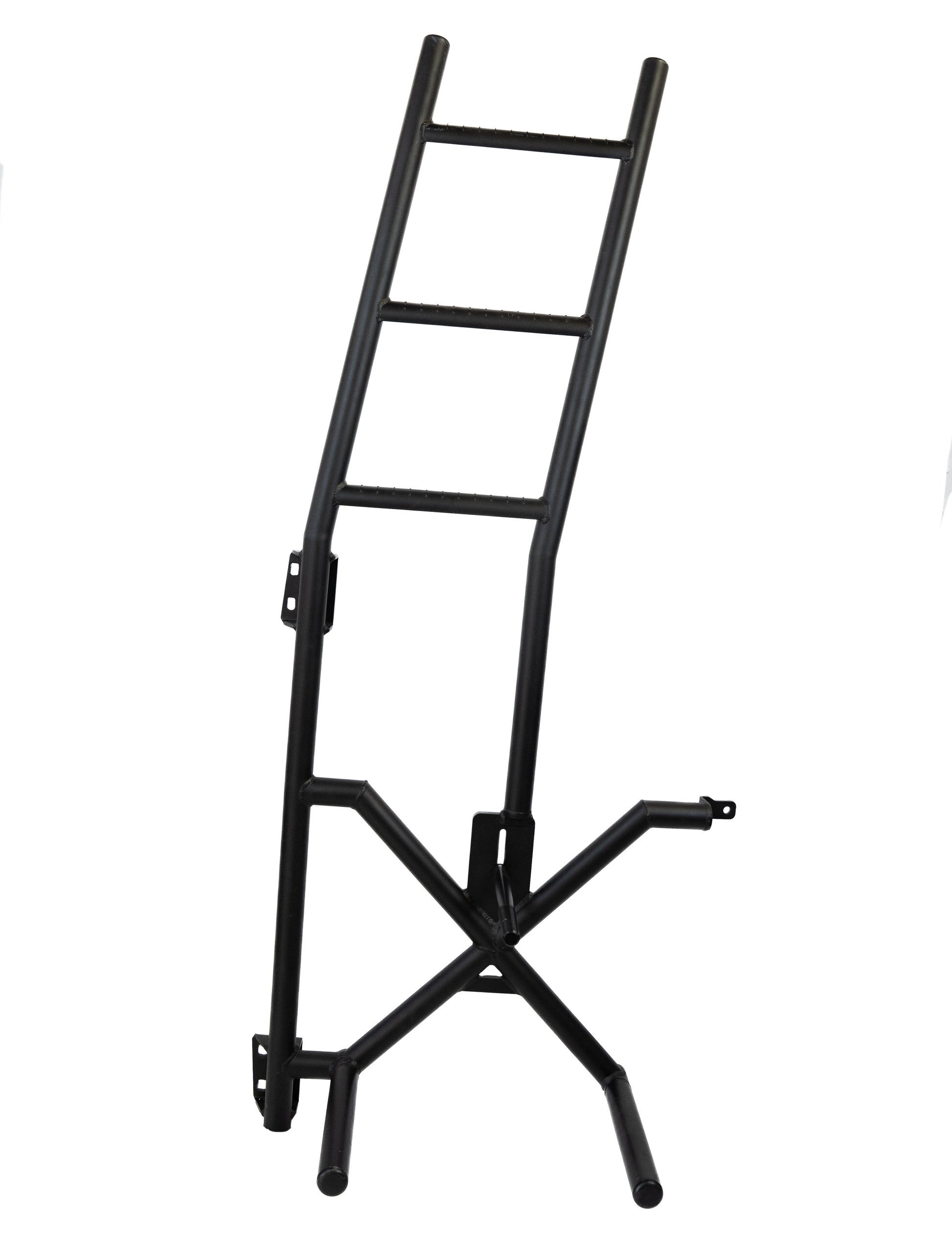 Full X Rack with climber front in black.